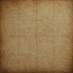 Old Paper Background, Grunge Texture with Faded Lines and Grid Pattern, Vintage Design Element