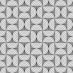 Wall Mural - art deco seamless pattern. repeating abstract geometric background. modern geometry lattice. repeate