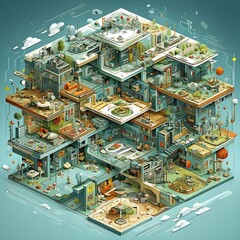 Worlds: 3D Illusions of Urban, Interior, and Fantastical Spaces