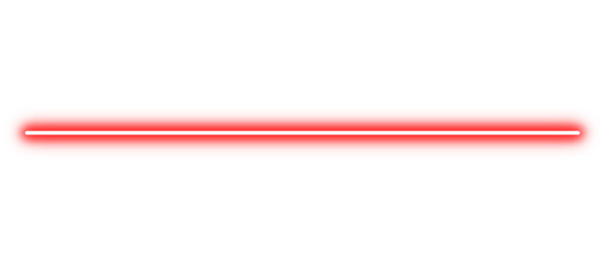 Line neon futuristic sign red for design and decoration
