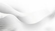 © Rising Monk - Abstract white gray gradient background with halftone decoration. Elegant shiny silver light lines texture design. Modern simple graphic element with space for your text. , Generative AI