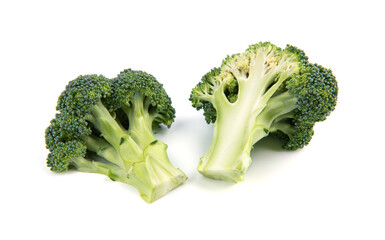 broccoli isolated on white background