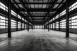 © Abhiraj - 'Empty Steel Structure Building: Modern Industrial Framework'