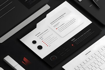 A versatile business presentation template