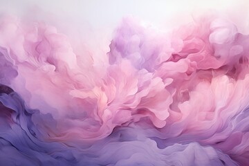 Poster - Abstract Purple and Pink Clouds