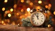 © DELUXSOLUTIONS - new year clock