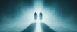© 2D_Jungle - Mysterious Figures in Ethereal Light Exploring the Unknown and the Supernatural