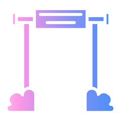 Sticker - torii Gradient icon