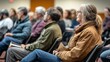 © Thanthara - Community engagement thrives as residents gather for an insightful town hall meeting on local issues