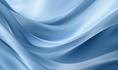 Wall Mural - abstract blue wave background-generative aI