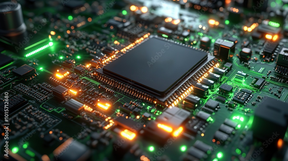 A high-performance technology depiction of NVIDIA chips, emphasizing their role in advanced computing.