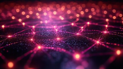Wall Mural - a detailed network illustration, representing the complex interconnectivity of digital systems.