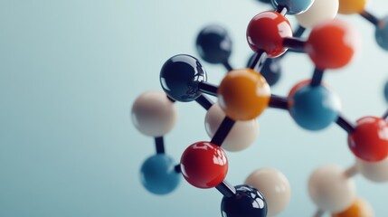 Molecular structure background