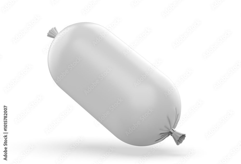 Chub Packaging Blank mockup template 3d render illustration. Stock ...