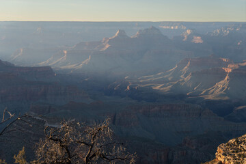 Grand Canyon National Park, Arizona, USA. Scenic view of Grand Canyon