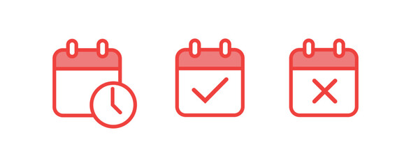 calendar icon vector