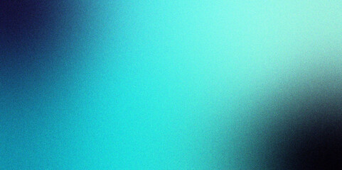Poster - Blue and Dark blending gradient background with grainy texture. Digital grainy gradient with a colorful, blurred soft noise effect. Dark gradient foil shimmer with Royel Blue burnt fiery foil