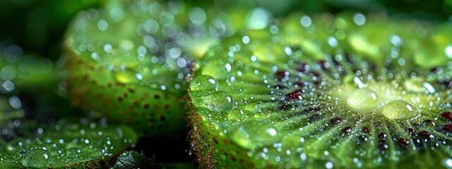 kiwi texture background ,close up macro photo, vibrant, tropical pattern with artistic, graphic design. food art and card design. banner 