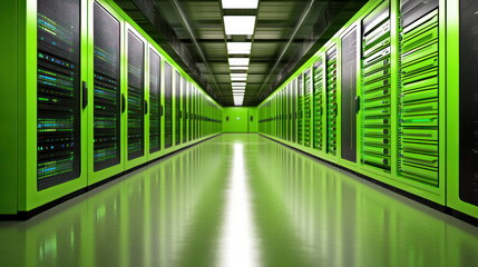 Poster - Green Server Room Data Center Technology Infrastructure