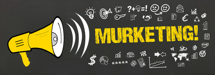 Wall Mural - Murketing!