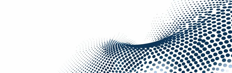 a blue and white background with a wave pattern