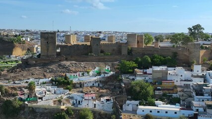 Wall Mural - Vista aérea del castillo de Alcalá de Guadaíra