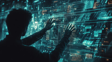 background with code