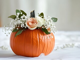 Wall Mural - Microstock Image of Popular Wedding Pumpkin