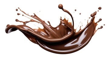 Poster - Rich chocolate splash art