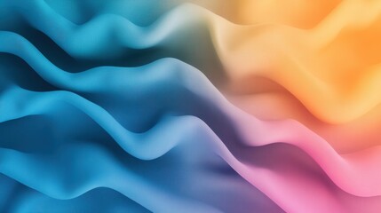 Wall Mural - abstract dark noise texture in vibrant blue, purple, and orange tones with a grainy and smooth gradi