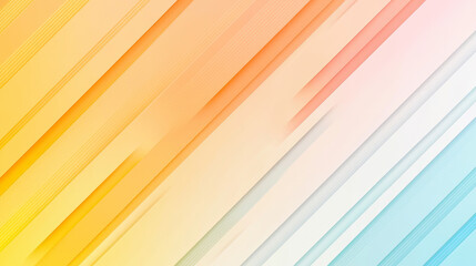 Wall Mural - orange and yellow gradient abstract background with glowing lines and warm tones for a modern and ar