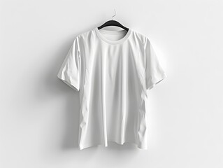 White T-Shirt Mockup on Hanger