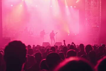 Canvas Print - Poster mockup concert electronics speaker.