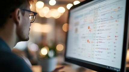 Analyzing User Interaction Heatmaps on Large Screen for Interface Design Optimization