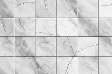 Poster - Tiles grey marble pattern backgrounds floor white.