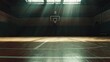 © SETSU NART - Empty basketball court close-up, no people, copy space available for sports content or ads