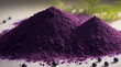 © CreativeTshirtDesign - Illustration modern acai powder supplement on spoon texture for food nutrient background design.