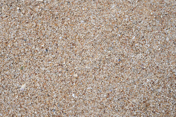 Close up on rough sand grain