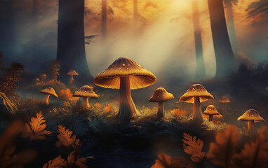 mushroom in the forest