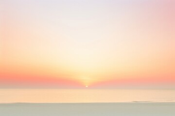 Poster - Colorful beach sunset outdoors horizon nature.