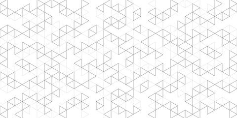 Wall Mural - abstract vector background with a seamless geometric pattern of simple triangle shapes. stylish vect