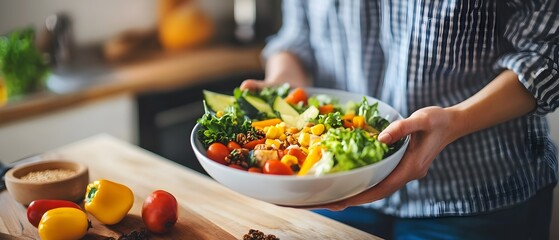 Close up of a person reading a food label to check the dietary fiber content illustrating the concept of proactive health management through informed grocery shopping and nutrition decisions