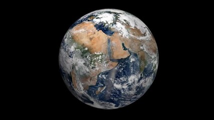 Wall Mural - the earth rotating