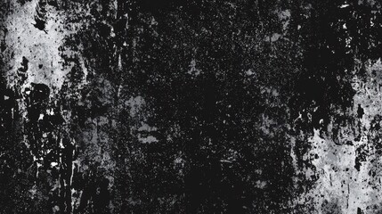 Fototapete - The backdrop features deep black and grey textures with varied patterns, creating an abstract and artistic feel that evokes a sense of depth and moodiness