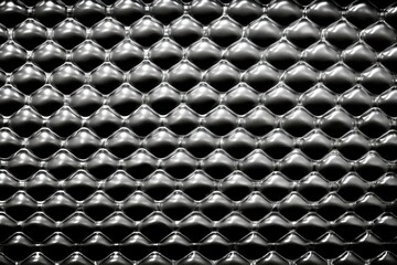 Poster - Bubble wrap backgrounds black repetition.