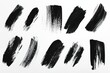 © Nico - Abstract Black Brush Strokes for Creative Projects