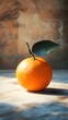 © khondokarsayeedul - Tangerine Fruit with Hyper-Realistic Natural Gloss and Detail Image