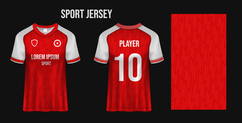 Wall Mural - Sport jersey design fabric textile for sublimation