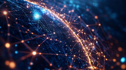 A Digital Globe Illuminated by Interconnected Networks