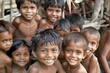 © Iigo - Portrait of a group of happy children from the Amazon rainforest